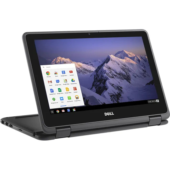 Dell 3100 Chromebook Touchscreen 360 2 in 1 Laptop - 4GB DDR4 RAM and 32GB SSD - Play Store Supported - Free Bag, Free Charger, and Free Delivery All over UAE